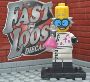 Lego Minifigure Series 14 Monster Scientist - Monsters - Mad - Picture 1 of 1