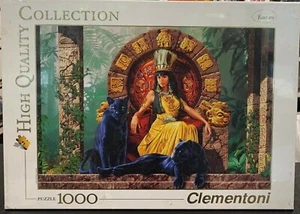 CLEMENTONI 1000 PUZZLE HIGH QUALITY COLLECTION FANTASY 39013 AZTEC QUEEN NUOVO - Picture 1 of 4