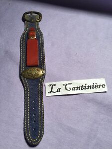 Ancien Fleurus Bracelet Canadien Force Pour Montre 18mm Jeans Style