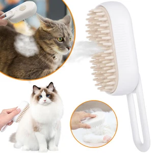 Cepillo para gatos cepillo de vapor para mascotas cepillo de pelo de gato cepillo de masaje cepillo para perros DE - Imagen 1 de 14