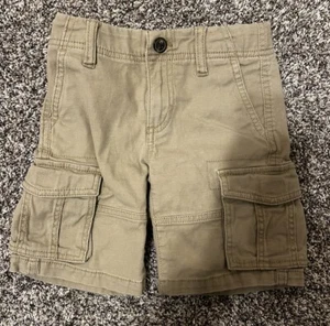 Boys, Arizona Jean Co., Khaki Cargo Flex Shorts, Size 6, Adjustable Waistband - Picture 1 of 11