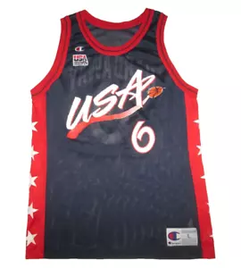 Anfernee Penny Hardaway USA Dream Team maglia olimpica uomo L campione - Foto 1 di 7