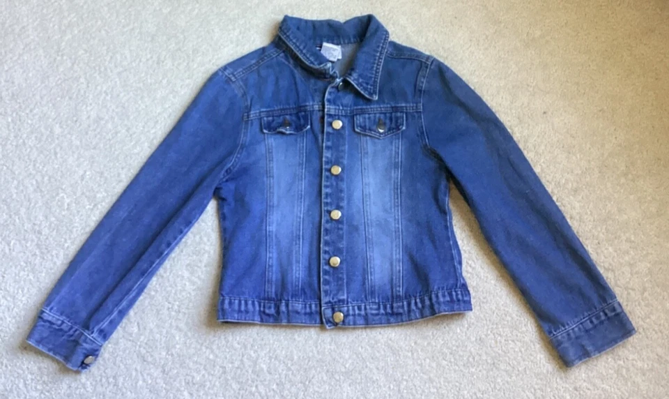Girls SPEECHLESS Denim Jeans Jacket snap front Size Large children’s coat - Image 1 of 4