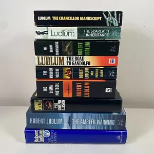 9 Lot Robert Ludlum-Ambler Warning, Road to Omaha, Chancellor Manuscript,+6 - Picture 1 of 11