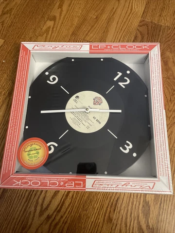 Vintage Vinyl Design Lp Wall Clock Cover