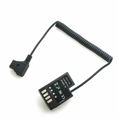 【US】D Tap to DMW-BLF19 Cable de alimentación de batería ficticia para Panasonic GH5s GH5 GH4 GH3 Foto 1 de 4