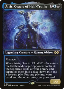 x1 Atris, Oracle of Half-Truths MUL MTG 0034 SHOWCASE RARE M/NM 1x - Picture 1 of 1