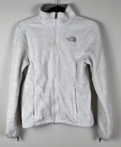Cappotto giacca The North Face donna XS pelliccia sintetica bianco full zip allenamento aderente - Foto 1 di 14