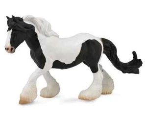 CollectA NEW * Gypsy Mare * 88779 Breyer Corral Pals Tinker Vanner Model Horse - Picture 1 of 6