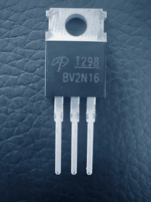5X AOT298L T298L ALPHA & OMEGA N-Ch Power MOSFET 100V 58A 14.5mΩ 100W TO220 5Pcs - Image 1 of 2