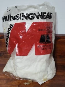 Vintage Sz 30 Munsing Wear open fly elastic waist 3 Boxers single stitch US made - Picture 1 of 16