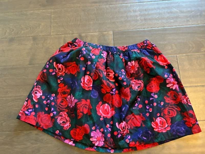 Falda Cherokee Niña Estampado Rosas Talla L Grande 10 - 12 Foto 1 de 4