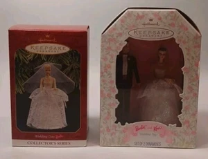 Hochzeitstag Barbie & Ken Weihnachten Hallmark Keepsake Ornament + Hochzeit Barbie - Bild 1 von 8