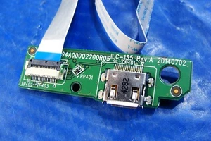 Nabi Big Tab HD 23.6" OEM Tablet Left Nabi USB Port w/Cable 494A000Q2200R05 GLP* - Picture 1 of 4