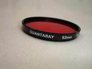 QUANTARAY 52mm RED filter R2 , Japan - Picture 1 of 2