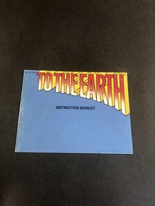 to the earth nes Handbuch - Bild 1 von 5