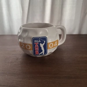 PGA Golf Tour 2004 Kaffeebecher Sammlerstück Golfballform 12 Unzen Souvenir Tasse - Bild 1 von 7