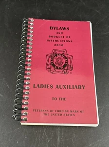 Estatutos y folleto de instrucciones en muy buen estado damas auxiliares 2010 EE. UU. - Imagen 1 de 5