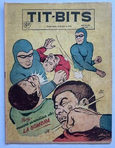 TIT BITS N° 2457 THE PHANTOM COVER ARGENTINA SPAGNOLO LAINEZ 1956 - Foto 1 di 3