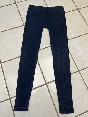 NIKIBIKI Leggings de Yoga Fitness con Textura de Diamante Sin Costuras Azul Marino O/S Foto 1 de 4