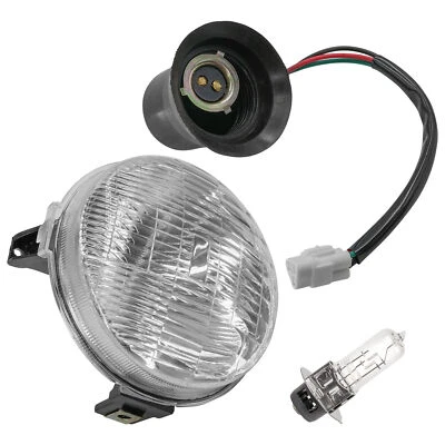 Caltric Headlight For Yamaha Grizzly 125 YFM125G 2004-2013 Left or Right - Bild 1 von 4