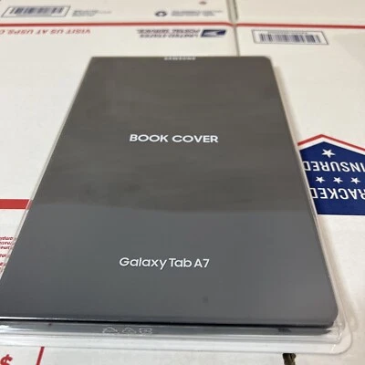 Samsung - Galaxy Tab A7 Book Cover - Grey - Image 1 of 4