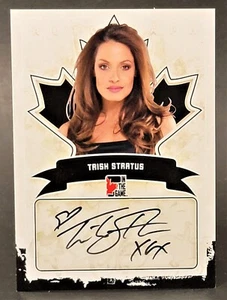 2011 In The Game Canadiana Autographs #A-TS2 Trish Stratus - Picture 1 of 2