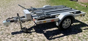 Motorradanhänger gebremst, 2 Motorräder, NUR Vermietung, von Privat - Bild 1 von 6