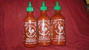 Huy Fong 17 oz. 1 lb. Salsa de chile caliente Tuong Ot Sriracha ex agosto 2025 3 piezas leer - Imagen 1 de 9