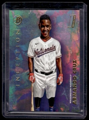 2021 Bowman Inception Armando Cruz #58 Washington Nationals - Image 1 of 2