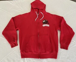 Vintage HANES San Francisco 49ers Hoodie Pullover Made In USA XL - Picture 1 of 6