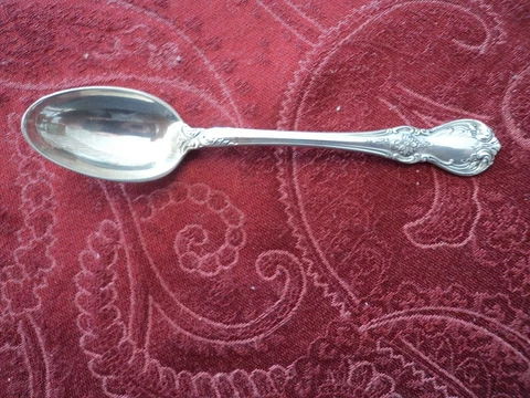 Towle Old Master Sterling Demitasse Spoon 4 1/8" No Monogram Cover