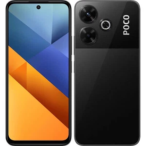 Xiaomi Poco M6 4G Black 128GB + 6GB Dual-SIM Factory Unlocked SIMFree NEW - Picture 1 of 3