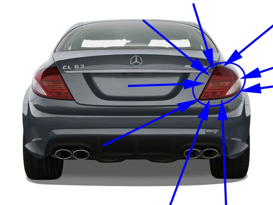 LUZ TRASERA DERECHA MERCEDES-BENZ CLASE CL CL550 CL63 CL65 CL NUEVA ORIGINAL Foto 1 de 1