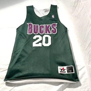 CAMISETA REVERSIBLE ALLESON ATLÉTICA TALLA PEQUEÑA MILWAUKEE BUCKS - Imagen 1 de 6