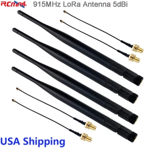 4pcs 5dBi 915MHz LoRa Antenna SMA Male IPX for Meshtastic LoRa 32 V3 LoRaWAN - Picture 1 of 7
