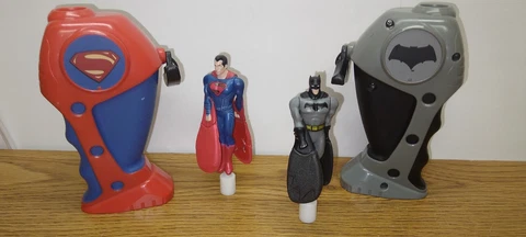 Batman v Superman: Dawn of Justice Mini Flying Heroes 2-Pack DC Comics-  Rare Cover
