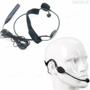 Cardioid Headset Kondensatormikrofon 48 V Phantom XLR 3 Pin 5 m Kopfbedeckung Mikrofone - Bild 1 von 4