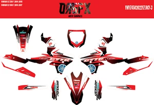 2014-2018 Yamaha YZF 250 2014-2017 YZ 450F OAGFX Graphic Kit - Pro Ed DGY-3 - Picture 1 of 1