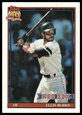 1991 Topps #70 Ellis Burks - Image 1 of 2