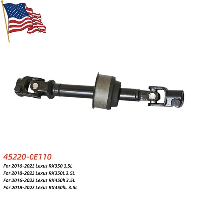 New Intermediate Steering Shaft for Lexus RX350 RX350L RX450h RX450hL US - Image 1 of 4