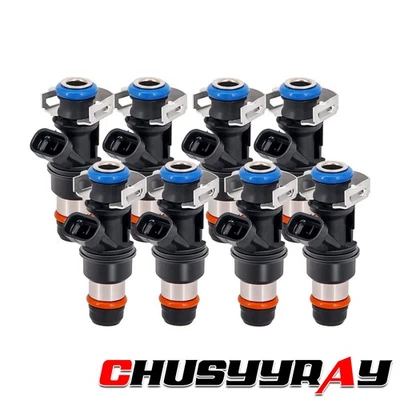 Inyector de combustible x8 nuevo actualizado para GMC Sierra 1500 HD 2005 2006 6,0 L V8 25317628 Foto 1 de 4
