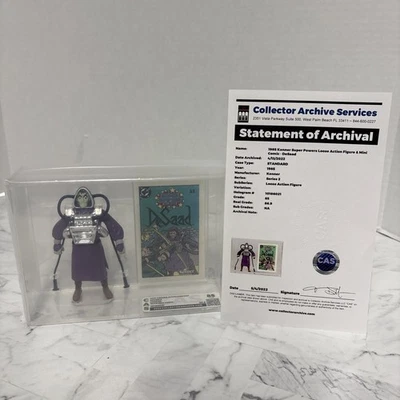 Figura Kenner DC Super Powers DeSaad CAS CALIFICADO 85 con mini cómic Foto 1 de 4