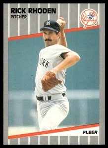 1989 Fleer #266 Rick Rhoden - Picture 1 of 2