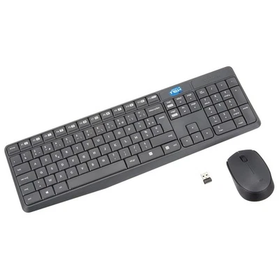 Logitech MK235 Wireless Mouse And Keyboard Kit WiFi Layout FR AZERTY French - Image 1 of 4