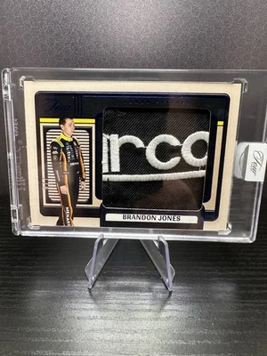 2025 Turn Four BRANDON JONES Jumbo Patches Logo SP 6/7 - Image 1 of 3