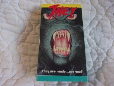 THEY VHS 70'S SCI-FI HORROR BILL REBANE WISCONSIN INVASION FROM INNER EARTH - Image 1 of 4