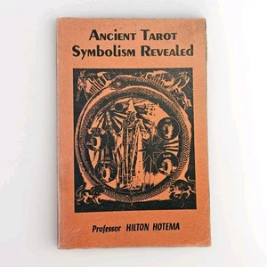 1969. ANCIENT TAROT SYMBOLISM REVEALED Professor Hilton Hotema 1ST ED. RARE VG+ - Bild 1 von 15