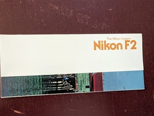 Near Mint The Nikon System Nikkormat FT2 Brochure RARE - Picture 1 of 6