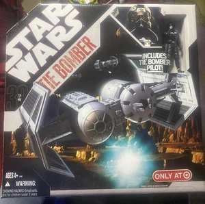 Star Wars 30th Anniversary Tie Bomber Vehicle Hasbro Target Exclusive With Pilot - Picture 1 of 9